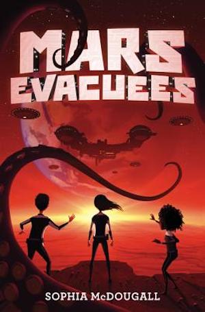 Cover of Sophia McDougall's Mars Evacuees