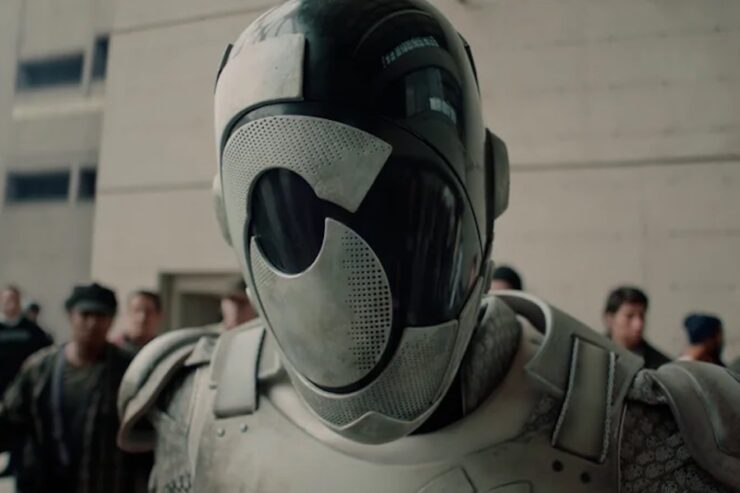 Murderbot in season 1 episode 10 "The Perimeter"