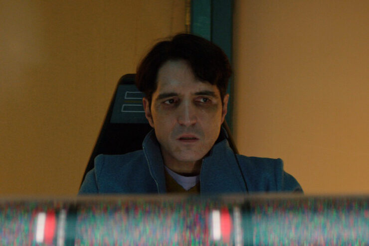 David Dastmalchian as Dr Gurathin in Murderbot