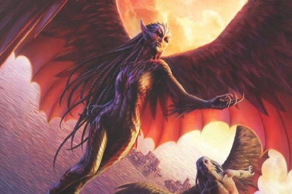 Detail from the cover of The Serpent Sea by Martha Wells