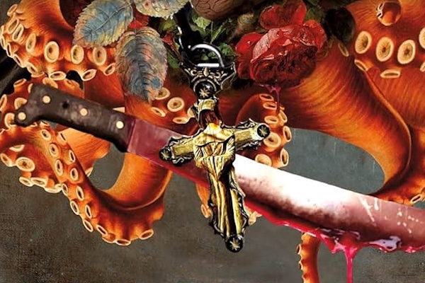 Detail from the cover of Sister, Maiden, Monster by Lucy A Snyder