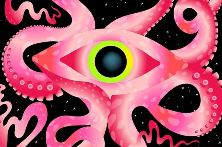 detail from the cover of Hell's Heart by Alexis Hall