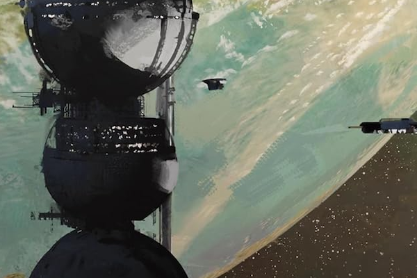 Detail from the cover of Martha Wells' “Rapport: Friendship, Solidarity, Communion, Empathy”