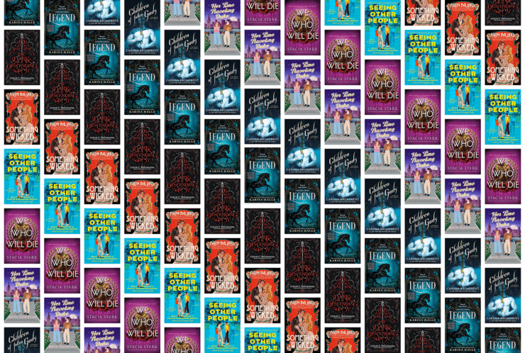 Mosaic of 8 covers of December 2025's new romantasy releases