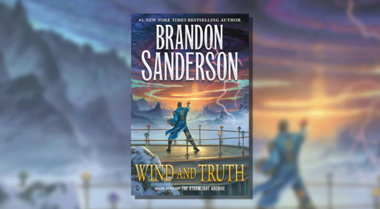 Cover of Brandon Sanderson's Wind and Truth